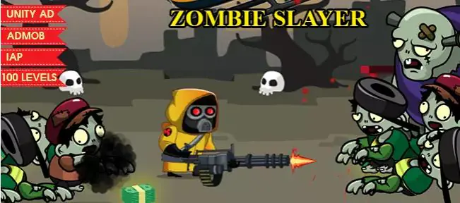 ZOMBIE SLAYER – Unity Game with Ads & IAP
