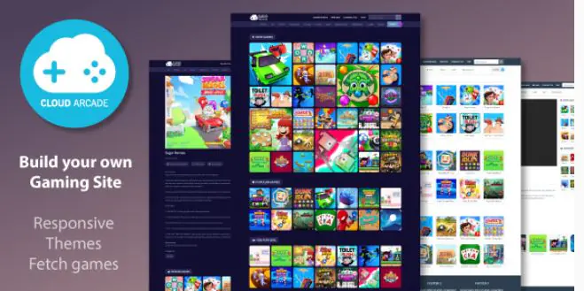 CloudArcade – HTML5 / Web Game Portal CMS PHP Script v2.1.3