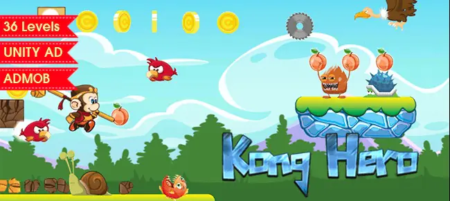 SuperKong – Unity Project Complete Unity Game Template
