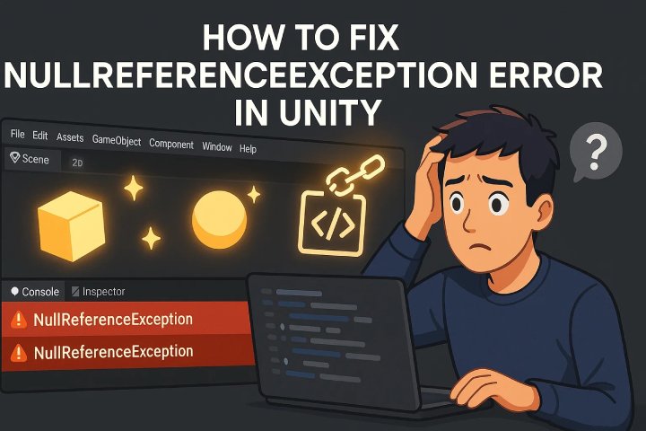 How to Fix ‘NullReferenceException’ Error in Unity (Complete Beginner Guide)