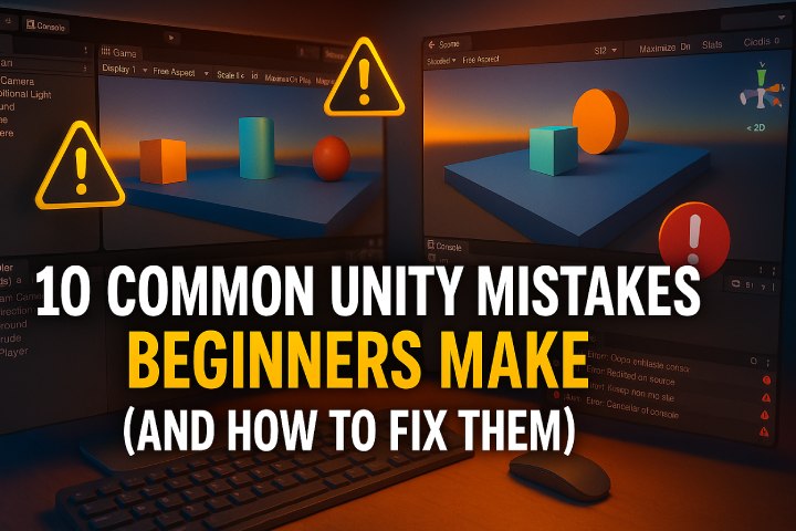 10 Common Unity Mistakes Beginners Make and How to Fix Them