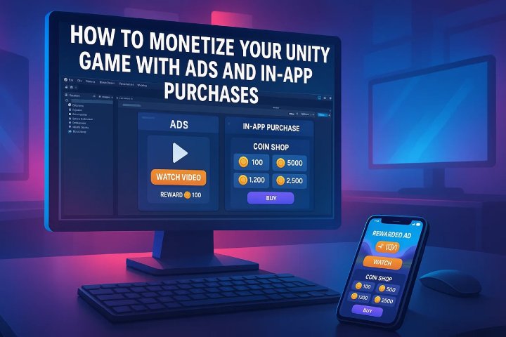 How to Monetize Your Unity Mobile Game with Ads and In-App Purchase