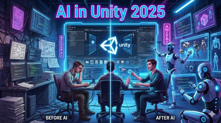 Beyond the Hype: How to Use AI Tools in Unity to Build Games Faster (2025 Guide)