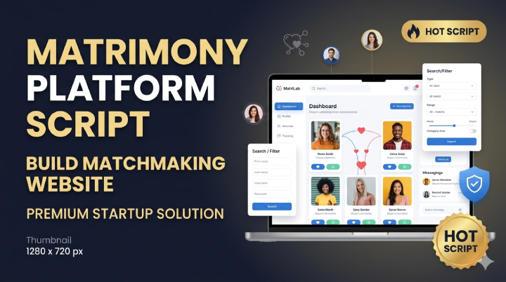 MatriLab v2.3 – Ultimate Matchmaking Matrimony Platform Script Free Download